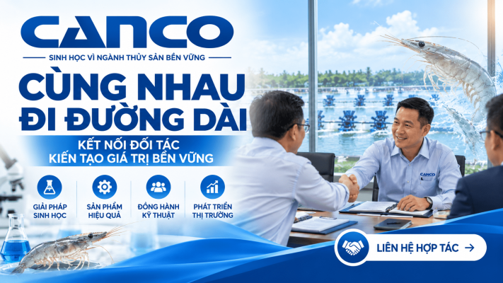 CANCO hợp tác đối tác trong ngành nuôi tôm